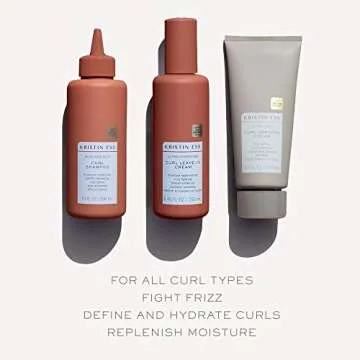 Kristin Ess Bouncy Curls Set - Hydrating Shampoo and Cream