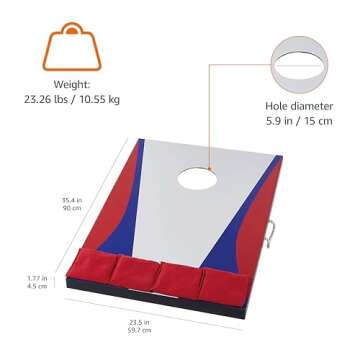 Durable Amazon Basics Cornhole Set for Outdoor Fun