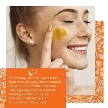 MyCHELLE Dermaceuticals Perfect C Pro Speed Face Peel, 1.2 Fl Oz - Face Peeling Treatment & Skin Peel with Vitamin C L-Ascorbic Acid & Lactic Acid to Brighten & Renew Your Skin