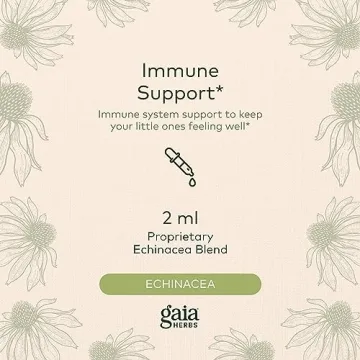 GaiaKids Echinacea Goldenseal Drops for Immune Support