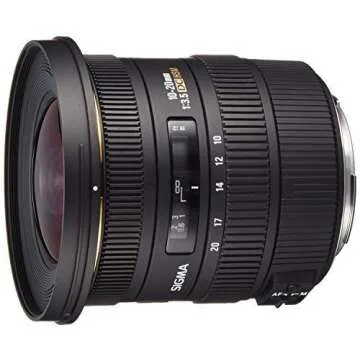 Sigma 10-20mm f/3.5 EX DC HSM ELD SLD Aspherical Super Wide Angle Lens for Canon Digital SLR Cameras - International Version (No Warranty)
