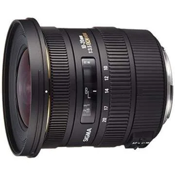 Sigma 10-20mm f/3.5 EX DC HSM ELD SLD Aspherical Super Wide Angle Lens for Canon Digital SLR Cameras - International Version (No Warranty)