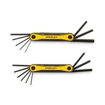 Stanley STHT71839 Folding Metric and Sae Hex Keys, 2-Pack