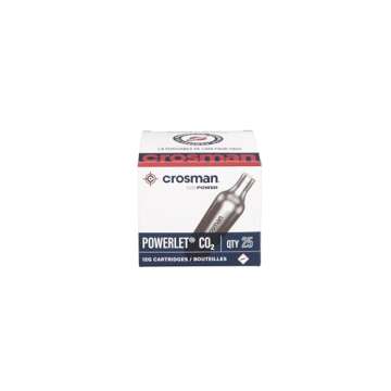 Crosman 12-Gram CO2 Powerlet Cartridges For Use With Air Rifles And Air Pistols