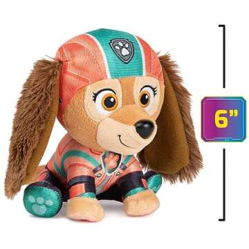 GUND PAW Patrol: The Mighty Movie Liberty Stuffed Animal, Officially Licensed Plush Toy for Ages 1 a...