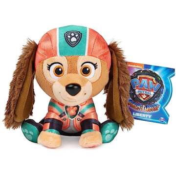 GUND PAW Patrol: The Mighty Movie Liberty Stuffed Animal, Officially Licensed Plush Toy for Ages 1 and Up, 6”