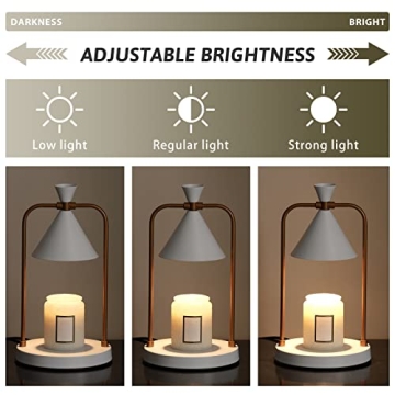 Candle Warmer Lamp with Timer Dimmable Elegant Gift