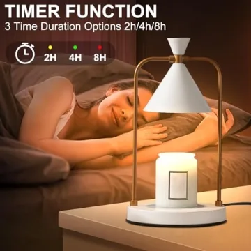Candle Warmer Lamp with Timer Dimmable Elegant Gift