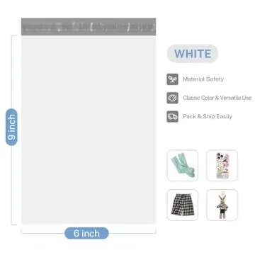 Metronic 6x9 Poly Mailers 100 Pack Shipping Bags