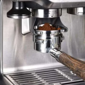 Hands-Free Dosing Funnel, MATOW 54mm Dosing Funnel with Grinder Trigger Compatible with Breville 54mm Portafilters