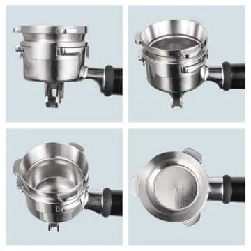 Hands-Free Dosing Funnel, MATOW 54mm Dosing Funnel with Grinder Trigger Compatible with Breville 54mm Portafilters