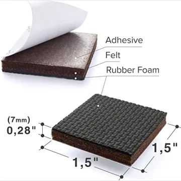 X-PROTECTOR Non Slip Furniture Pads for All Types