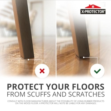 X-PROTECTOR Non Slip Furniture Pads for All Types