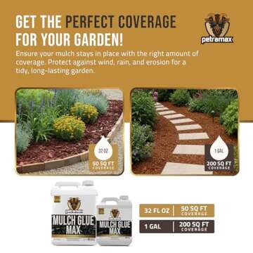 PetraMax Mulch Glue Concentrate 1 Gal - Ultimate Garden Adhesive