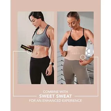 Sweet Sweat Waist Trimmer for Enhanced Workout Results