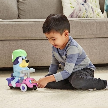 Engaging VTech Bluey Scooter Toy for Interactive Play
