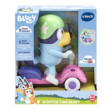 Engaging VTech Bluey Scooter Toy for Interactive Play