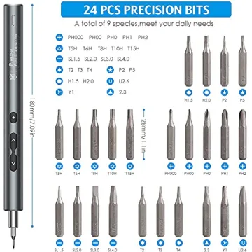 AMIR Electric Screwdriver 28-in-1 Precision Repair Tool Set