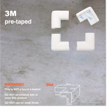 Roving Cove Corner Protectors: Safe Heavy-Duty Rubber Foam