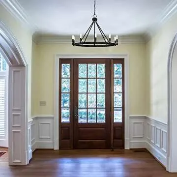 Fiora 10-Light Rustic Chandelier - Stylish Home Lighting