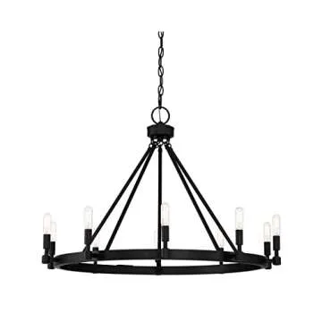 Fiora 10-Light Rustic Chandelier - Stylish Home Lighting