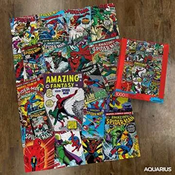 AQUARIUS Marvel Spiderman Puzzle - 1000 Pieces - Glare-Free