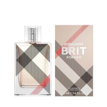 Burberry Brit Eau de Parfum – Floral Women's Perfume – With Notes of Icy Pear, Sugared Almond & ...
