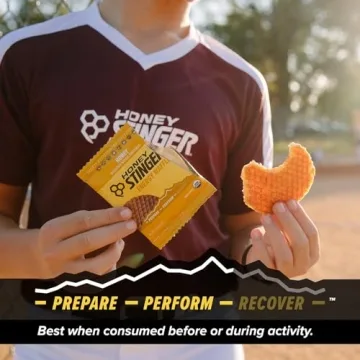 Honey Stinger Organic Honey Waffle for Energy & Performance