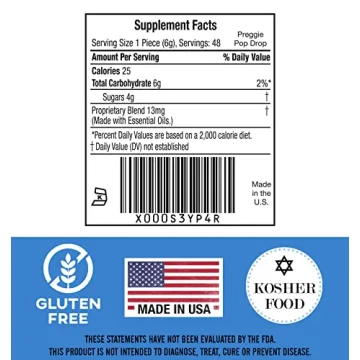 Natural Morning Sickness Relief Preggie Pop Drops