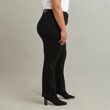 Levi's Women's 724 High Rise Straight Jeans - Soft Black