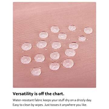 HotStyle 8811s Extra Mini Backpack Purse Little Bag Cute for Girls, Misty Rose