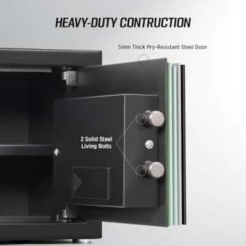 ISLANDSAFE Digital Lock Box for Secure Storage