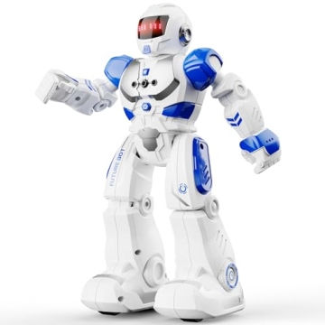 FAFUGANIA Robot Toys for Kids, Remote Control Robot with Programmble Walking & Dancing Adjustable Vo...