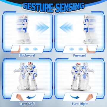 FAFUGANIA Programmable Robot Toy for Kids - Fun Interaction