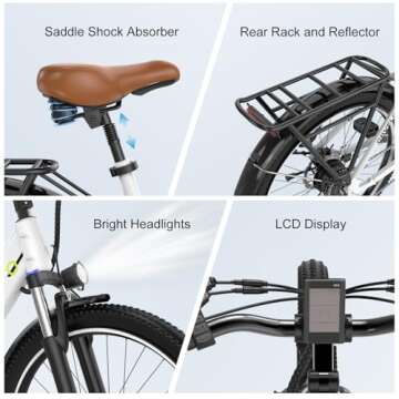 Cybervelo 1000 Peak Electric Bike for Efficient Riding