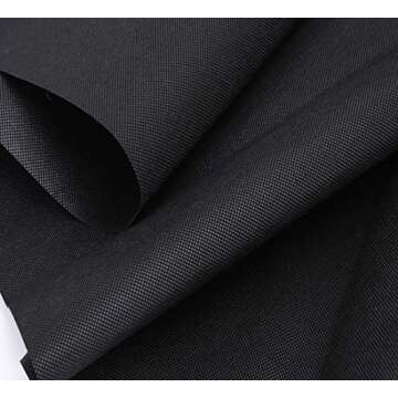 Home Sewing Depot Black Cambric, 3 YDS Upholstery Supply