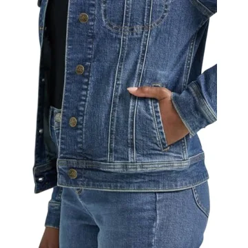 Lee Women’s Legendary Rider Denim Jacket Classic Style