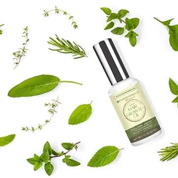 Essynaturals Hair Growth Oil with Biotin - Caffeine and Castor Oil for Fuller, Thicker, Longer Hair