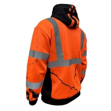 SafetyShirtz High Visibility Hoodie for Job Safety and Comfort