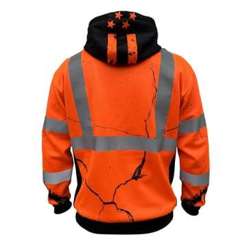 SafetyShirtz High Visibility Hoodie for Job Safety and Comfort