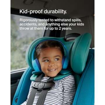 Belkin SoundForm Mini - Wireless Bluetooth Kids Headphones, 30H Battery, 85dB Safe Volume Limit, Built-in Microphone - Toddler On-Ear Earphones for iPhone, iPad, Fire Tablet, Ideal for School - Blue