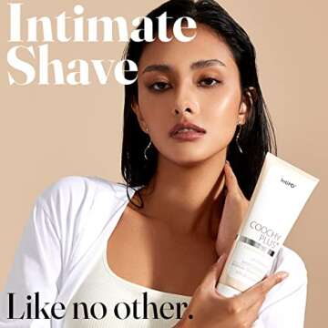 IntiMD Coochy Plus Intimate Shaving Cream - Fragrance Free for Rash-Free Shaving 8oz