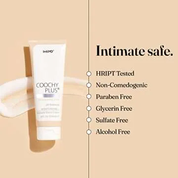 IntiMD Coochy Plus Shaving Cream - Rash-Free, Fragrance-Free