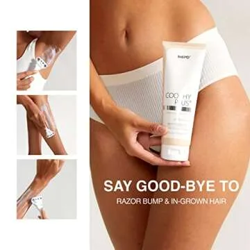 IntiMD Coochy Plus Shaving Cream - Rash-Free, Fragrance-Free