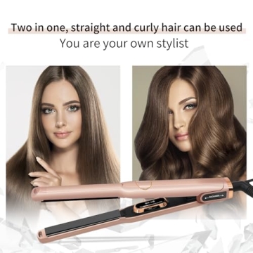 Mini Flat Iron with Dual Voltage & LED Display