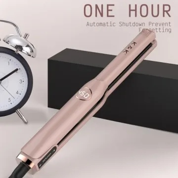 Mini Flat Iron with Dual Voltage & LED Display