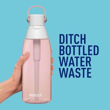 Brita Premium Filtering Water Bottle - Eco-Friendly & Durable