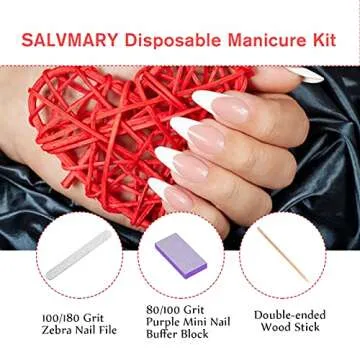 Professional Disposable Manicure Kit for Salons and Home Use