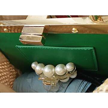 Straw Bag Beach Bag for Women Small Tote Bag Straw Shoulder Bag Chic Handbag Satchel Crossbody Bag Purses 2023