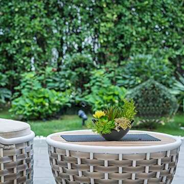 Luxsego Faux Succulent Plants for Home Decor